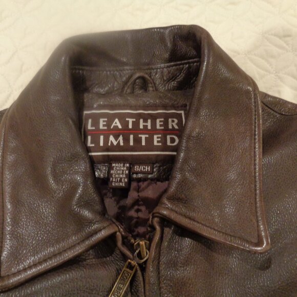 Awesome leather jacket in sz S/CH Great condition by Leather Limited - Picture 5 of 13